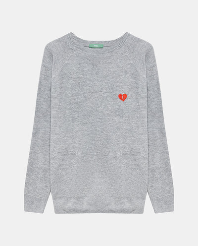 Broken Heart Men Jumper