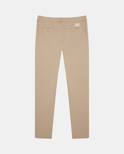 Beige Men Trousers