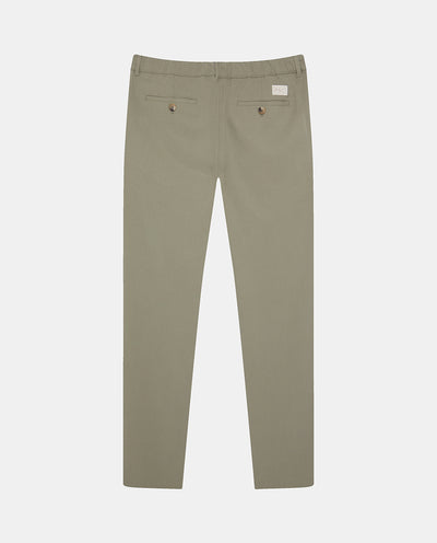 Khaki Men Trousers