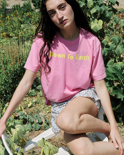 Down to Earth Pink T-Shirt