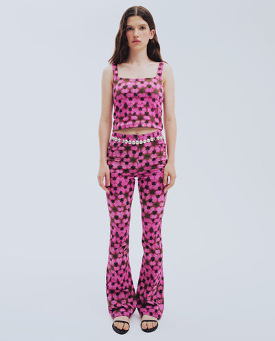 Pink Tie Dye Trousers