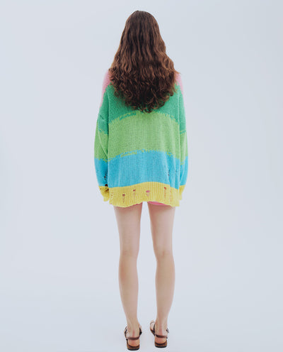 PSC Rainbow Striped Jumper