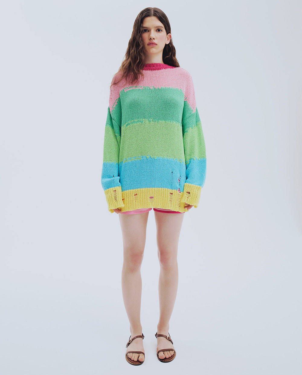 PSC Rainbow Striped Jumper