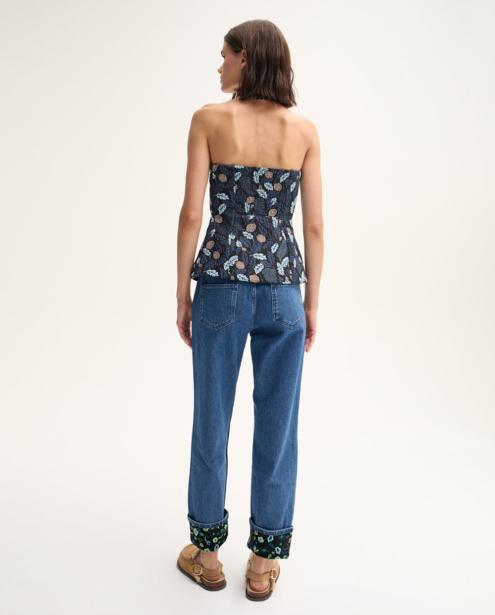 Studded Blue Jeans