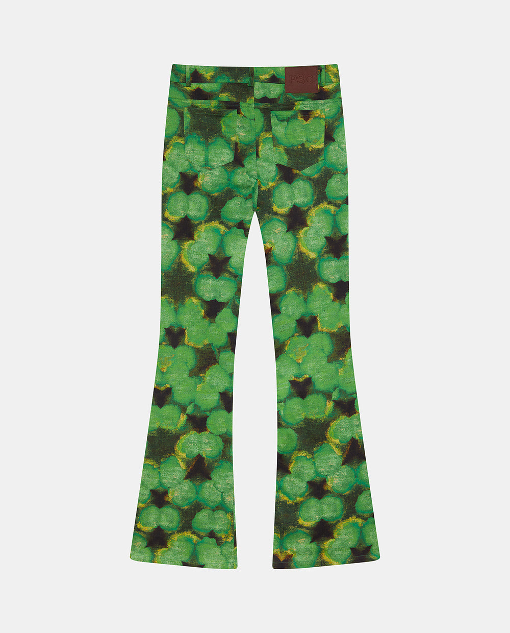 Green Tie Dye Trousers