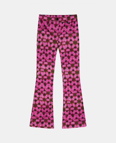 Pink Tie Dye Trousers