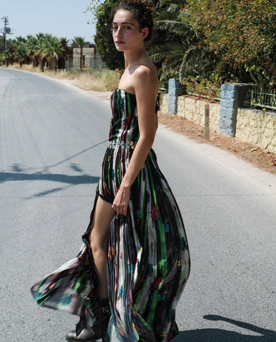 Black Floral Dress