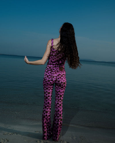 Pink Tie Dye Trousers